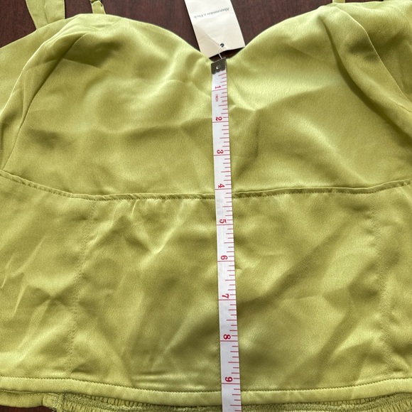Abercrombie & Fitch Olive Green Satin Camisole - Picture 5 of 6